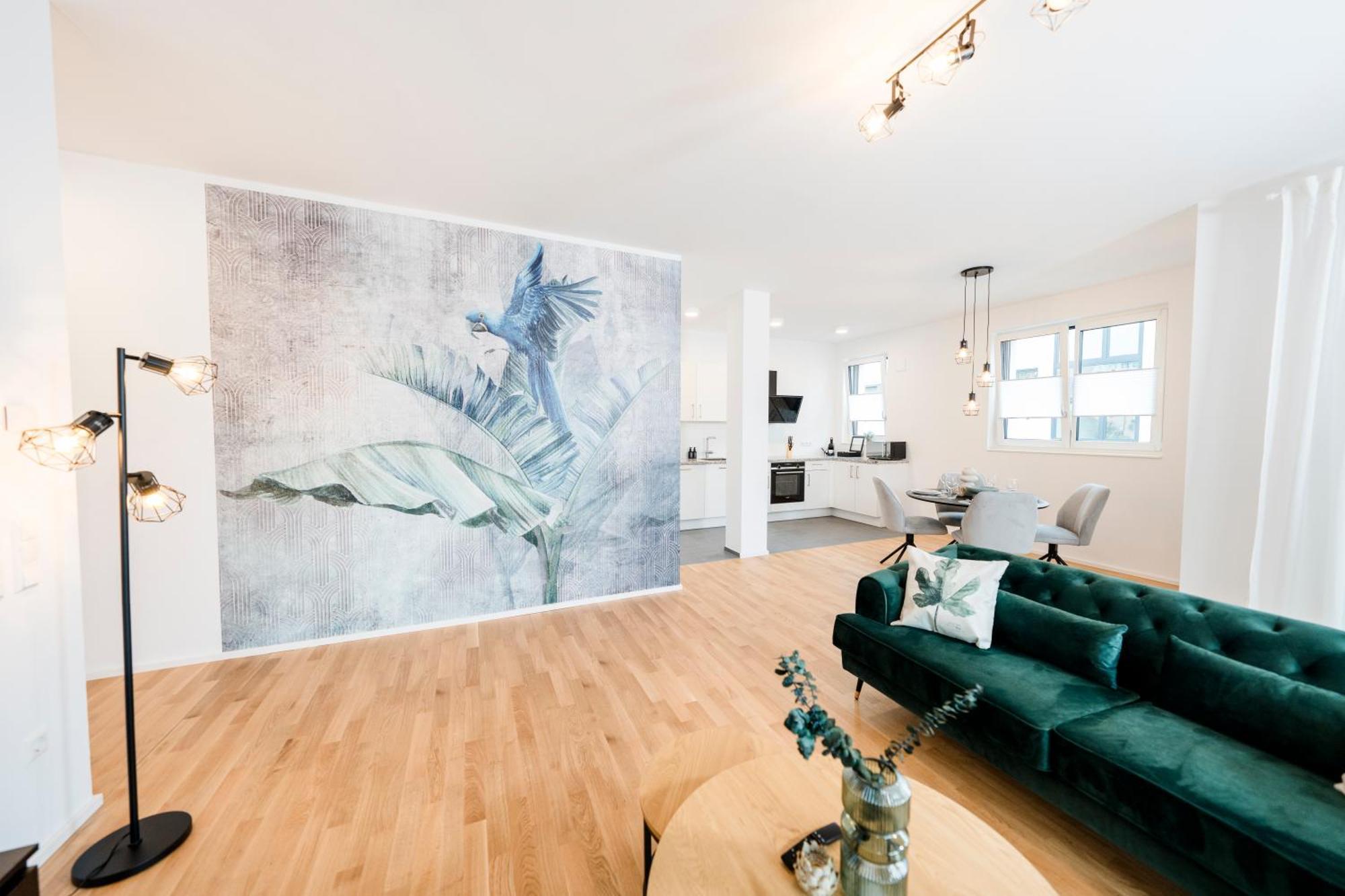 Kocasa-Apartments 02, Design, City-Center Boeblingen, Stellplatz, Balkon, Waipu-Tv Zewnętrze zdjęcie